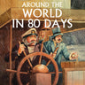 Om Books International Children Classics - Around the World in 80 Days - Illustrated Abridged Classics with Practice Questions (Om Illustrated Classics for Kids) - 9789380070919