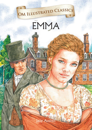 Om Books International Children Classics - Emma - Illustrated Abridged Classics with Practice Questions (Om Illustrated Classics for Kids) - 9789384225520