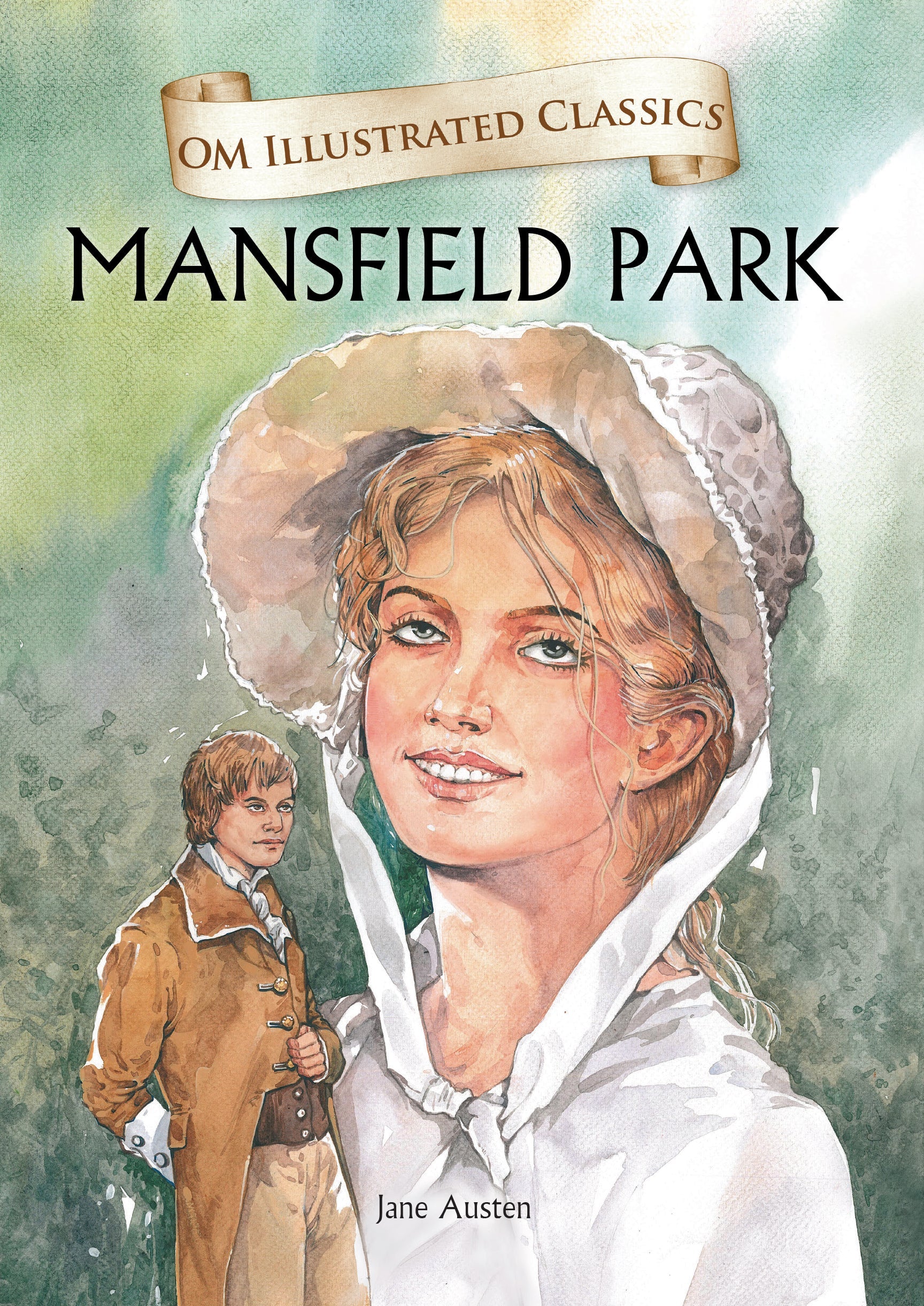 Om Books International Children Classics - Mansfield Park - Illustrated Abridged Classics with Practice Questions (Om Illustrated Classics for Kids) - 9789385031540