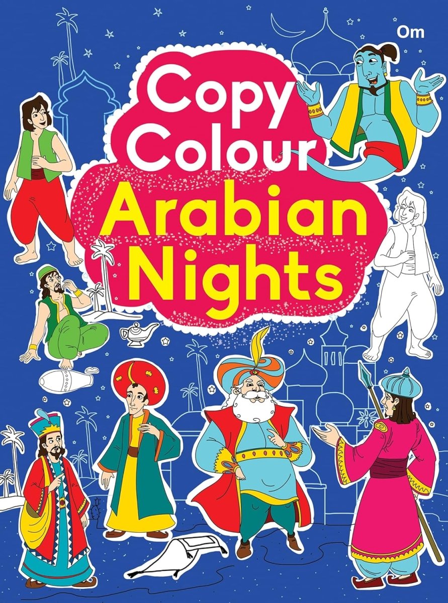 Om Books International Copy Colouring Pack 1 Collection of 10 Colouring Books - 9789352769995