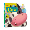 Om Books International Cow ( Animals and Birds )- Cutout Board Books - 9789353761103