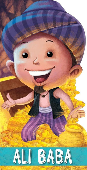 Om Books International Cutout Books: Ali Baba (Fairy Tales) - 9789352760121