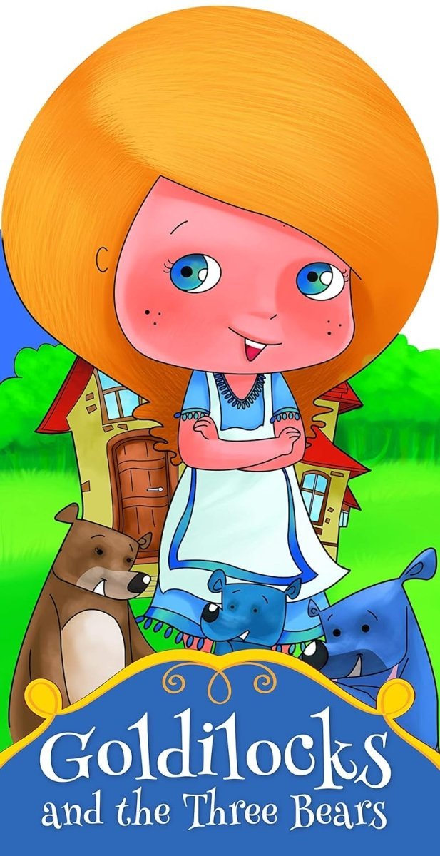 Om Books International Cutout Books: Goldilocks and the Three Bears(Fairy Tales) - 9789382607168