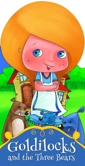Om Books International Cutout Books: Goldilocks and the Three Bears(Fairy Tales) - 9789382607168