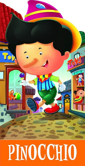 Om Books International Cutout Books: Pinocchio (Fairy Tales) - 9789385031397