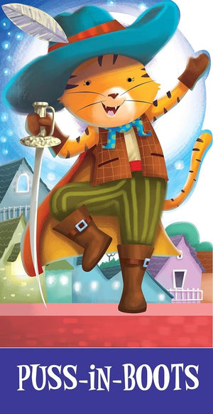 Om Books International Cutout Books: Puss-in-Boots (Fairytales) - 9789352767649