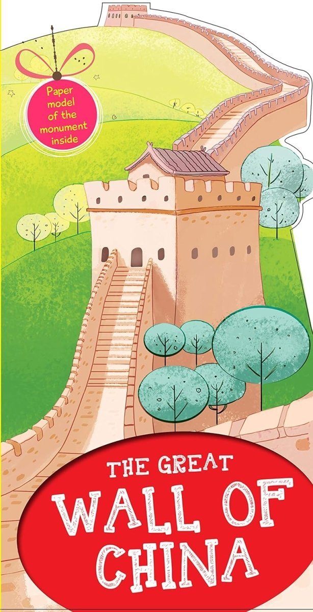 Om Books International Cutout Books: The Great Wall of China (Monuments of the world) - 9789352763825
