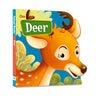 Om Books International Deer (Animals and Birds) Cutout Board book - 9789353762735