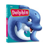 Om Books International Dolphin ( Animals and Birds )- Cutout Board Books - 9789352760091