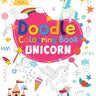 Om Books International Doodle Colouring Book Unicorn - 9789353769673