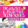 Om Books International Drawing & Painting Techniques Workbook Grade 4 - 9789386108746