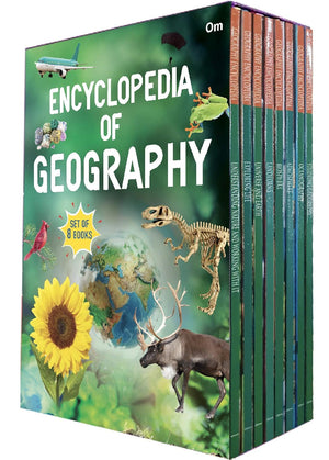 Om Books International Encyclopedia of Geography ( Set of 8 Books) (Encyclopedias) - 9789353762841