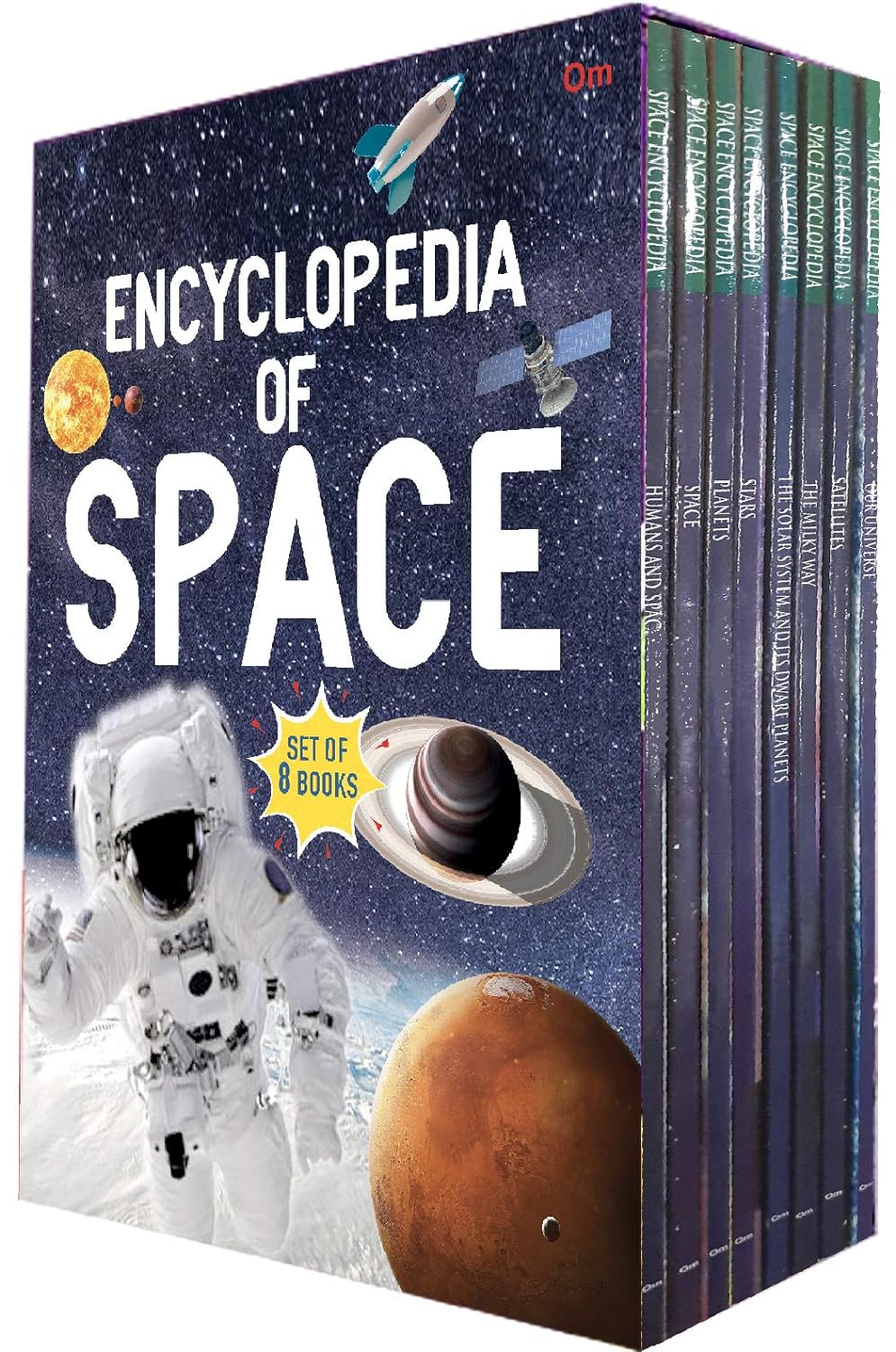 Om Books International Encyclopedia of Space ( Set of 8 Books) (Encyclopedias) - 9789353762834