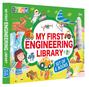 Om Books International Encyclopedia - Steam : My First Engineering Library (Set of 6 Books) - 9789352769971