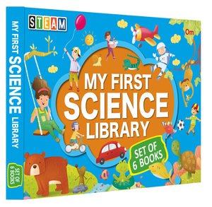 Om Books International Encyclopedia - Steam : My First Science Library (Set of 6 Books) - 9789352769957