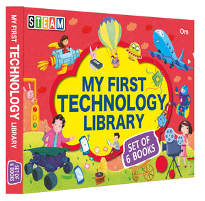 Om Books International Encyclopedia - Steam : My First Technology Library (Set of 6 Books) - 9789352769964