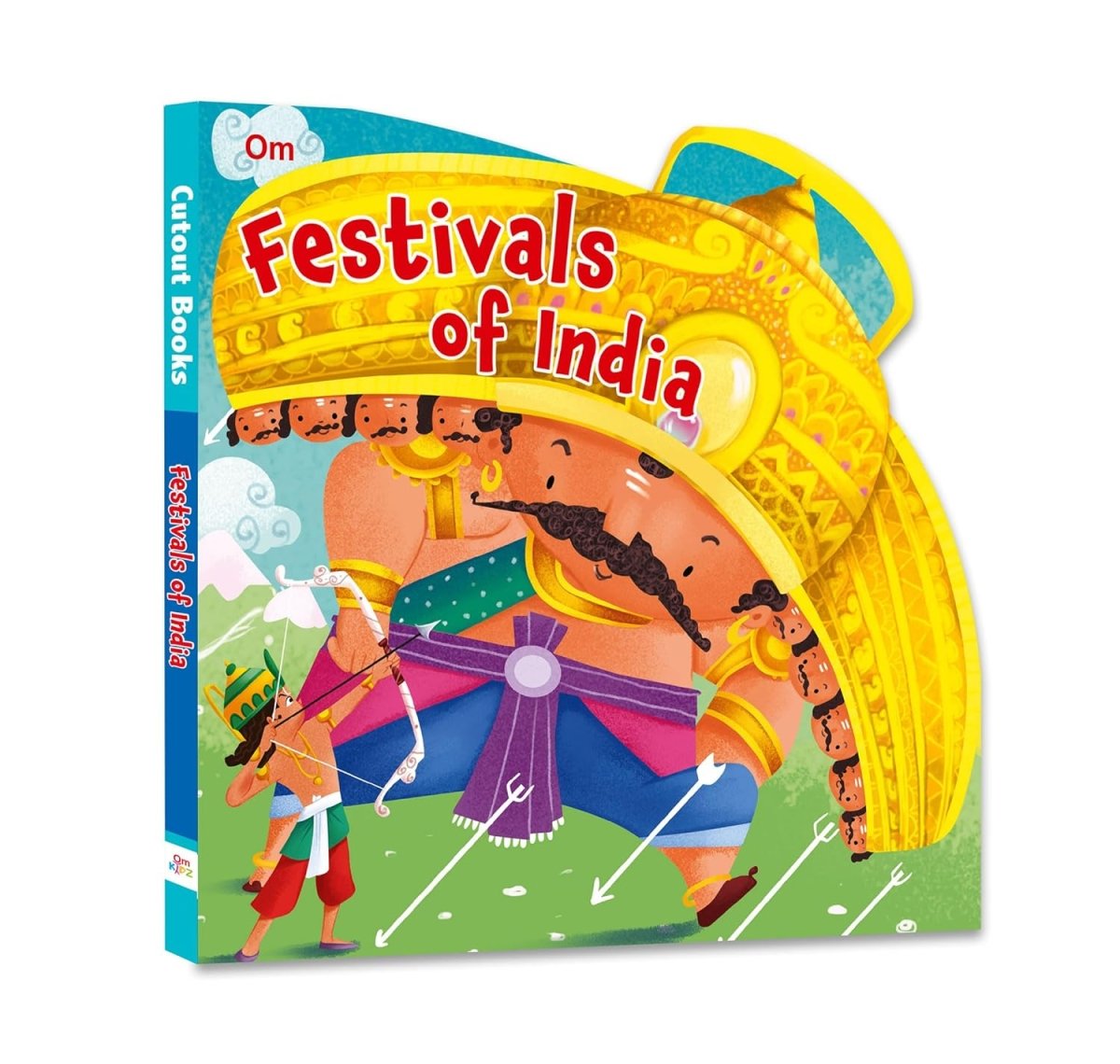 Om Books International Festivals of India Cutout Board Books - 9789353763756