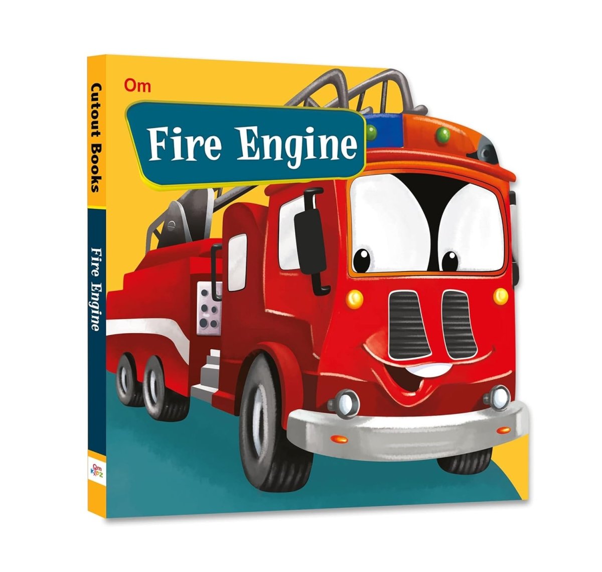 Om Books International Fire Engine ( Transport )- Cutout Board Books - 9789385252037