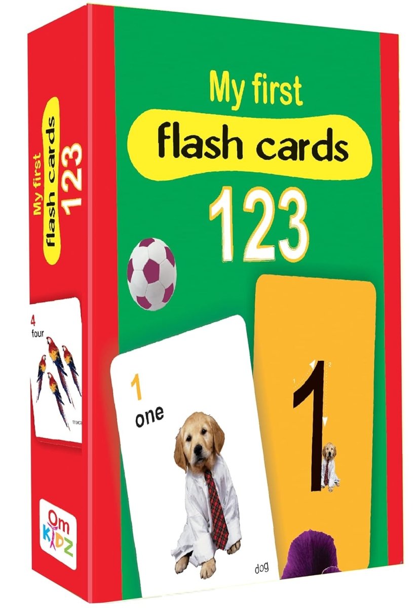 Om Books International Flash Cards: My First Flash Cards 123 - ‎ 9789380070056