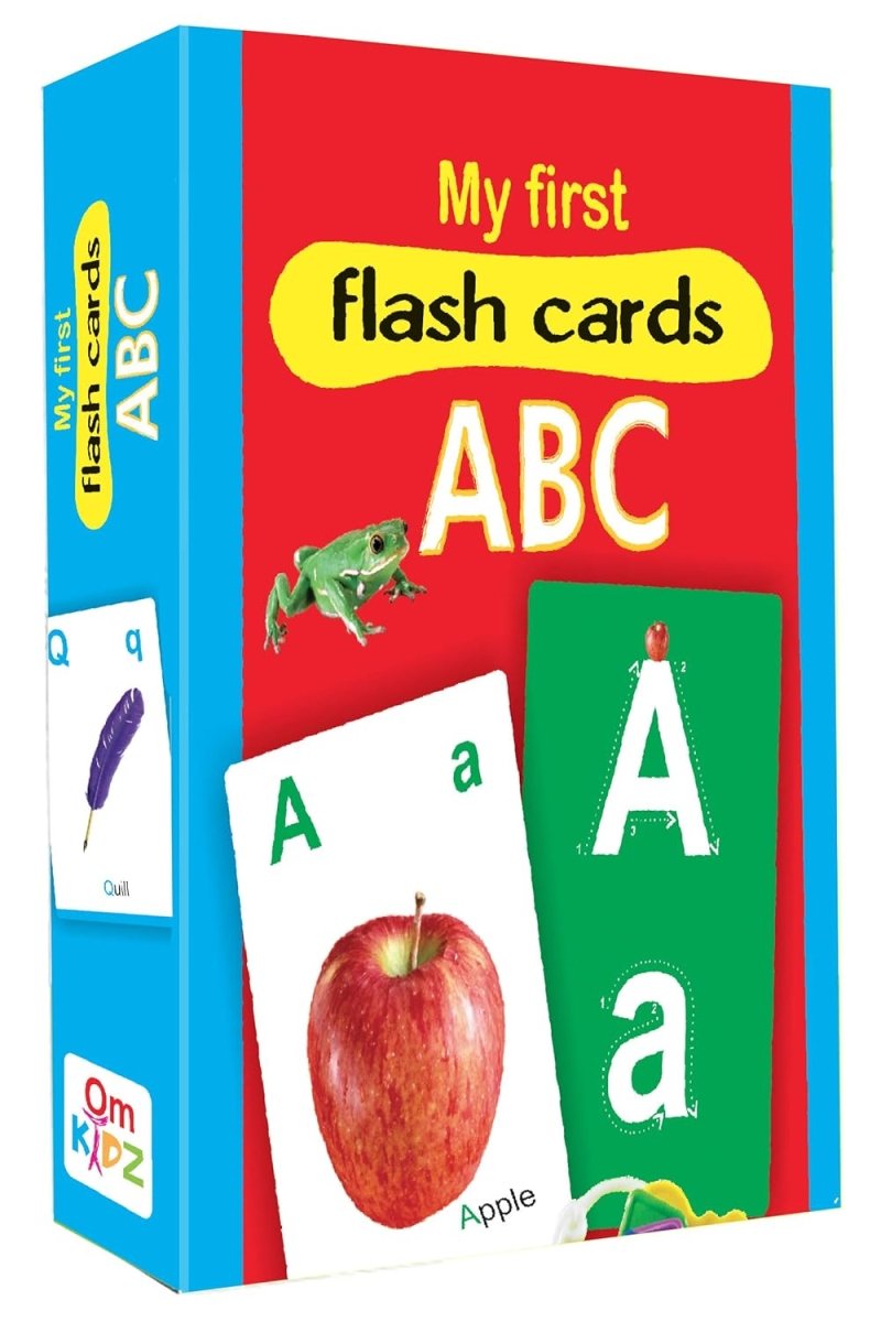 Om Books International Flash Cards: My First Flash Cards ABC - 9789380070049