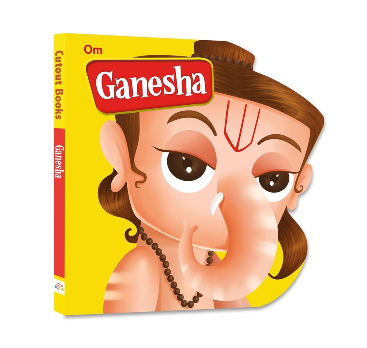 Om Books International Ganesha (Gods and Goddesses)- Cutout Board Books - 9789383202409