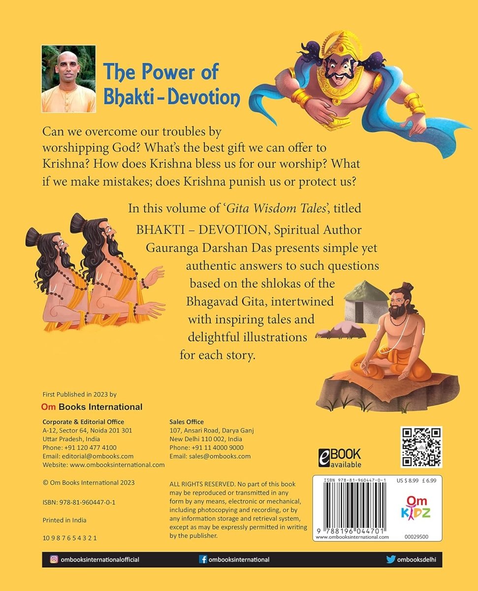 Om Books International Gita Wisdom Tales - 9788196044701