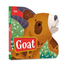 Om Books International Goat ( Animals and Birds)- Cutout Board Books - 9789352760626