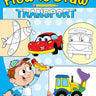 Om Books International How to Draw Transport : Step by step Drawing Book - 9789385609510
