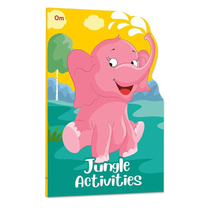 Om Books International Jungle Activities: Cutout Activities book - 9789395701150