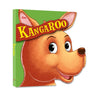 Om Books International Kangaroo ( Animals and Birds )- Cutout Board Books - 9789352760084