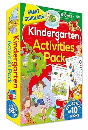 Om Books International Kindergarten Activities Pack ( Collection of 10 books) (Smart Scholars) - 9789353764760