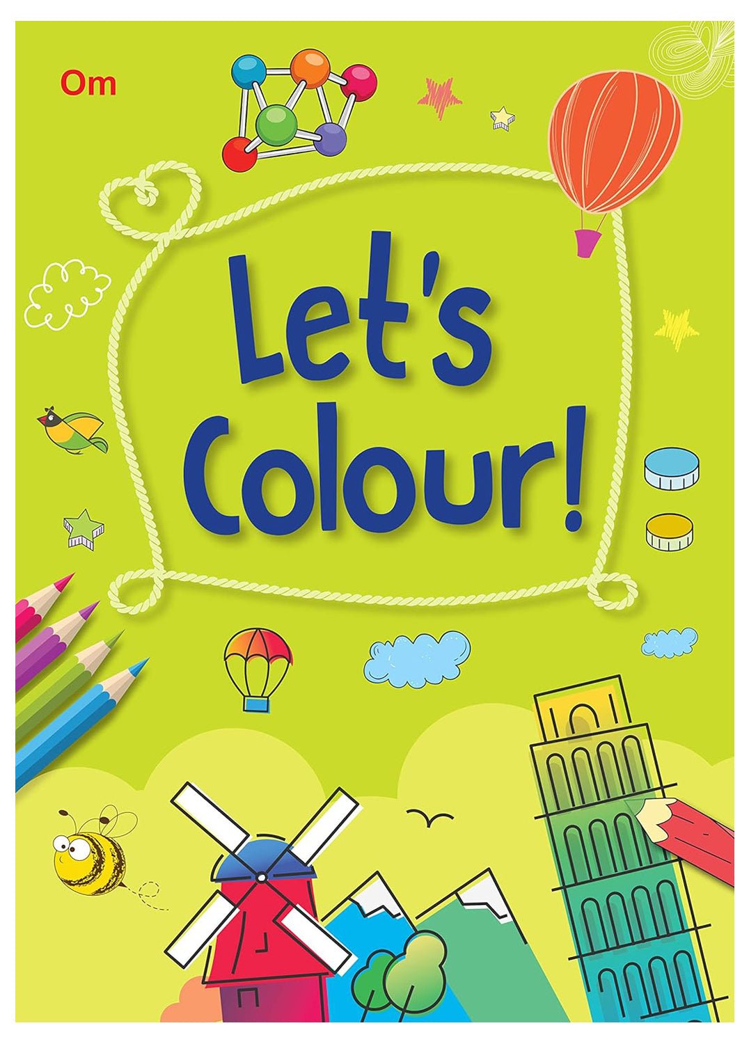 Om Books International Lets Colour - 9789352766710