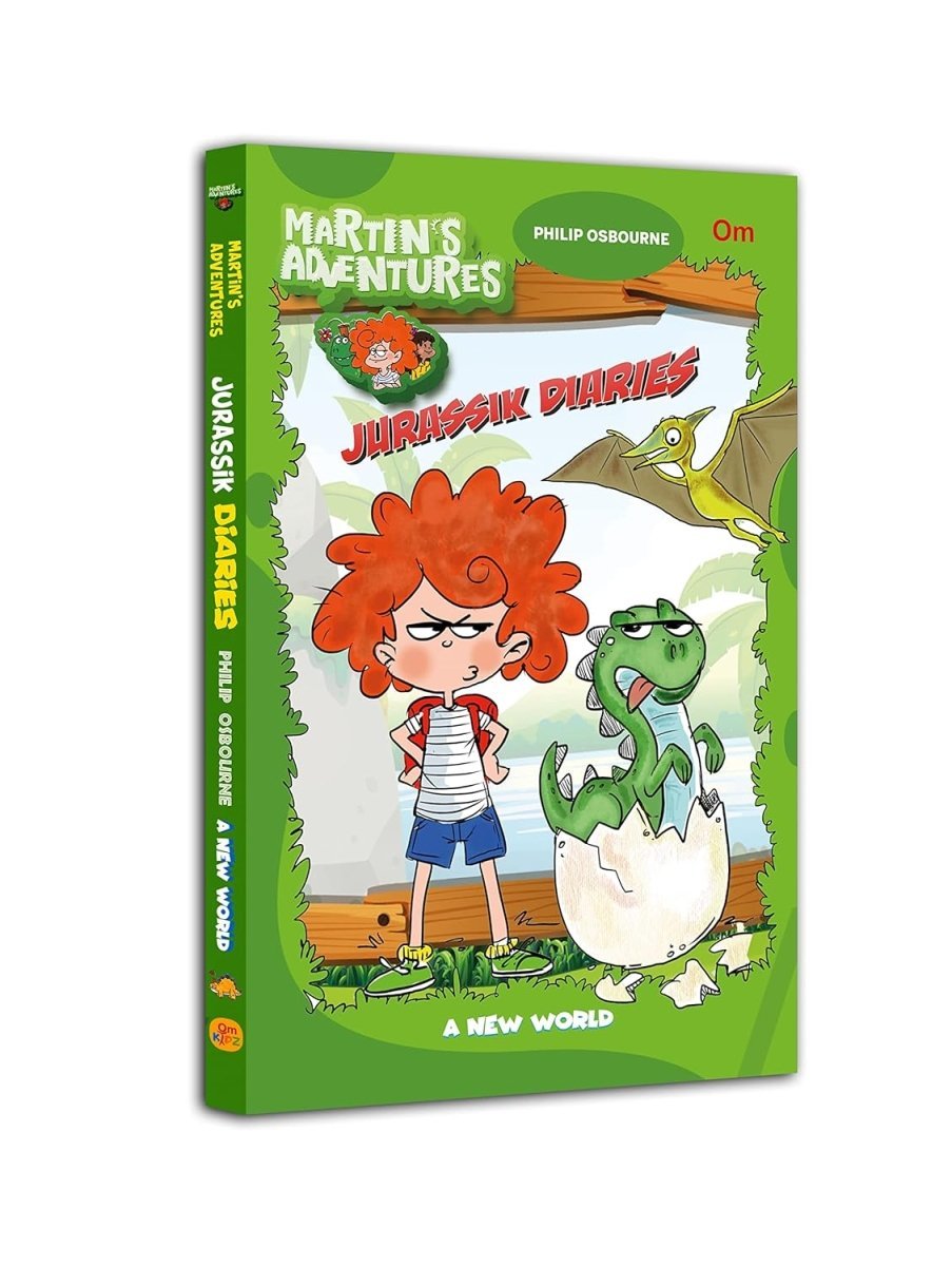 Om Books International Martin's Adventures: Jurassik Diaries- A New World - 9788196043216