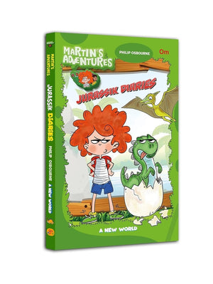 Om Books International Martin's Adventures: Jurassik Diaries- A New World - 9788196043216