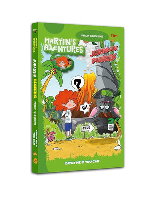 Om Books International Martin's Adventures: Jurassik Diaries- Catch Me If You Can - 9788196044794