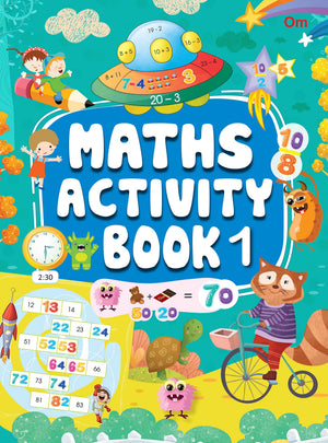 Om Books International Maths Made Merry Activity Workbook Grade - 1 - 9789383202799