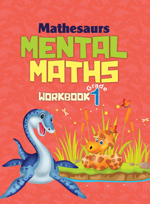 Om Books International Mental Math : Mathesaurs Mental Math Activity Workbook Grade - 1 - 9789384119348