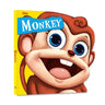Om Books International Monkey ( Animals and Birds )- Cutout Board Books - 9789385252006