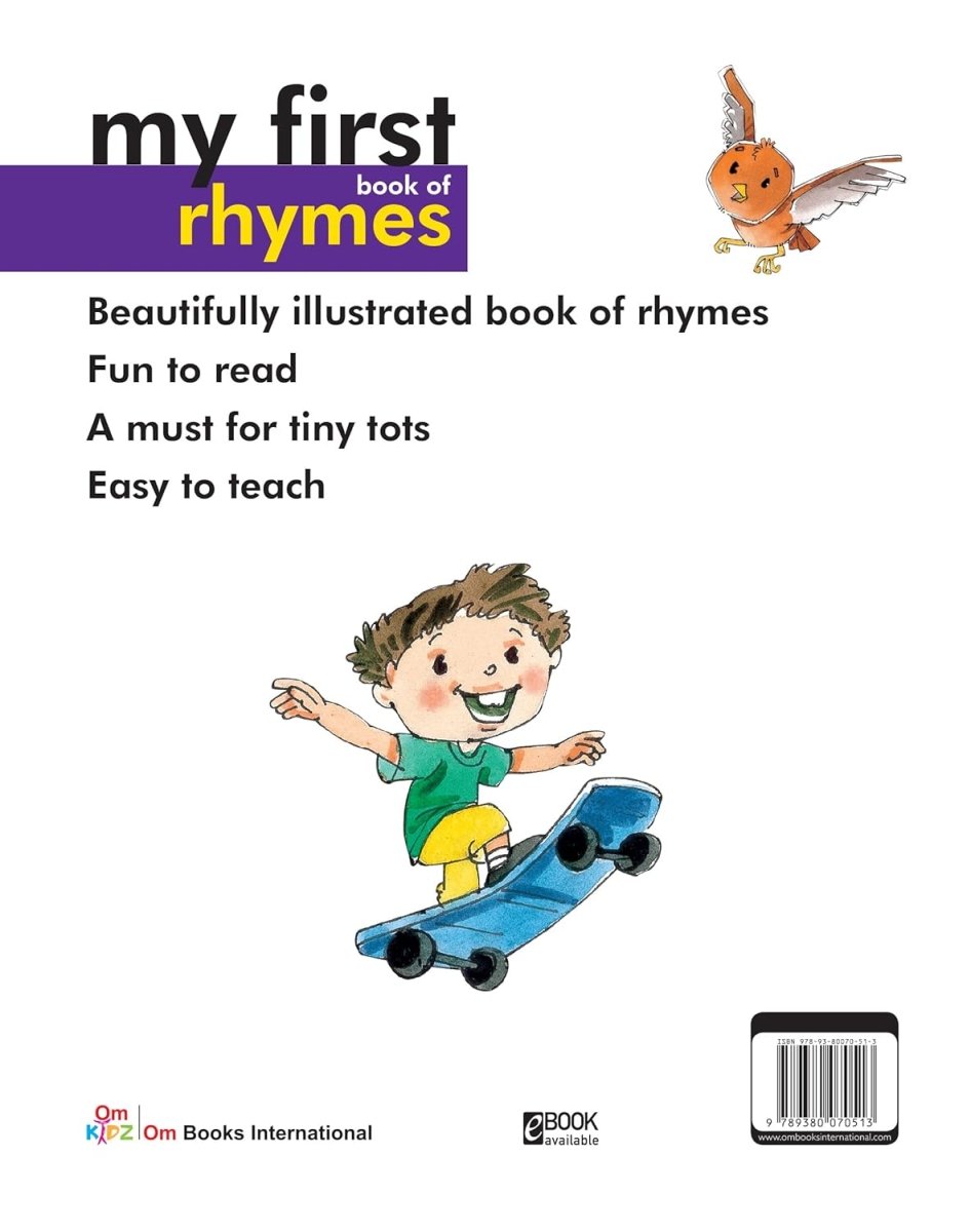Om Books International My First Board Book of Rhymes - 9789380070513