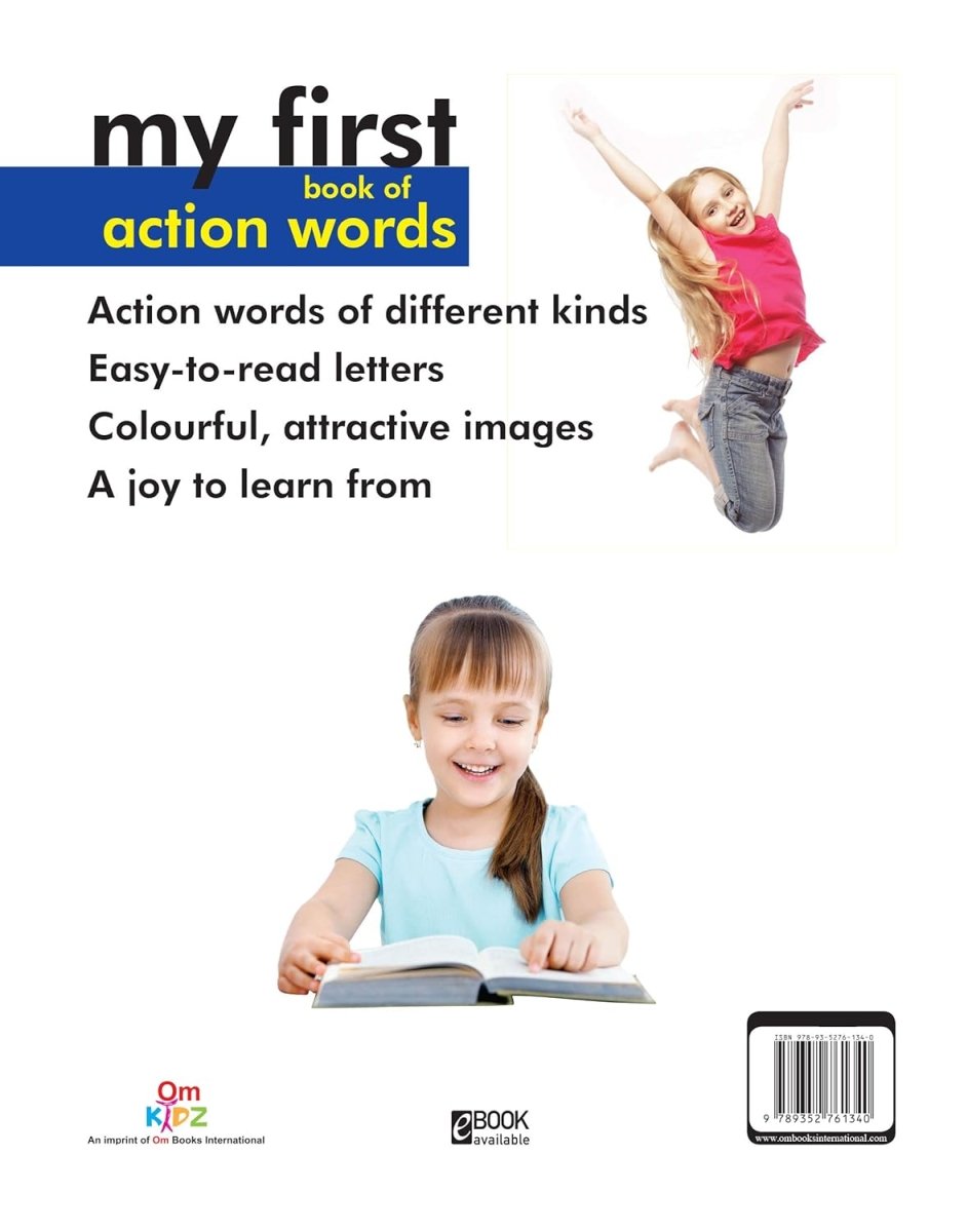 Om Books International My First Book of Action Words - 9789352761340