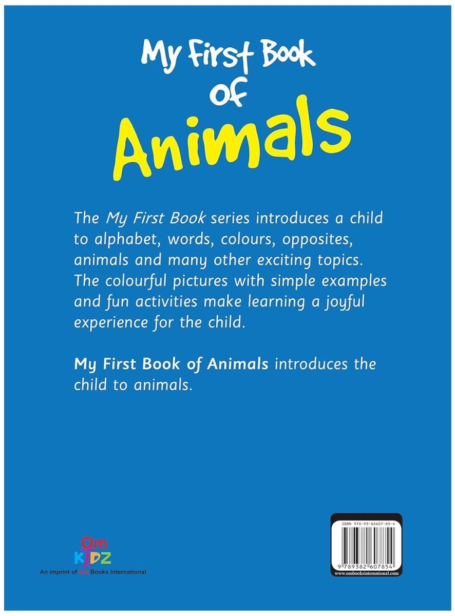 Om Books International My First Book of Animals - 9789382607854