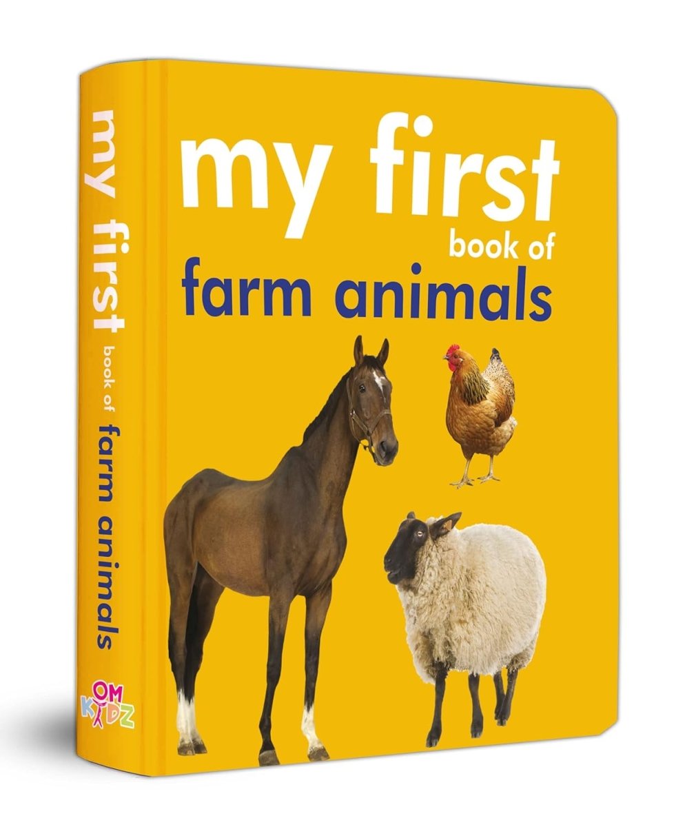 Om Books International My First Book of Farm Animals | The Mom Store