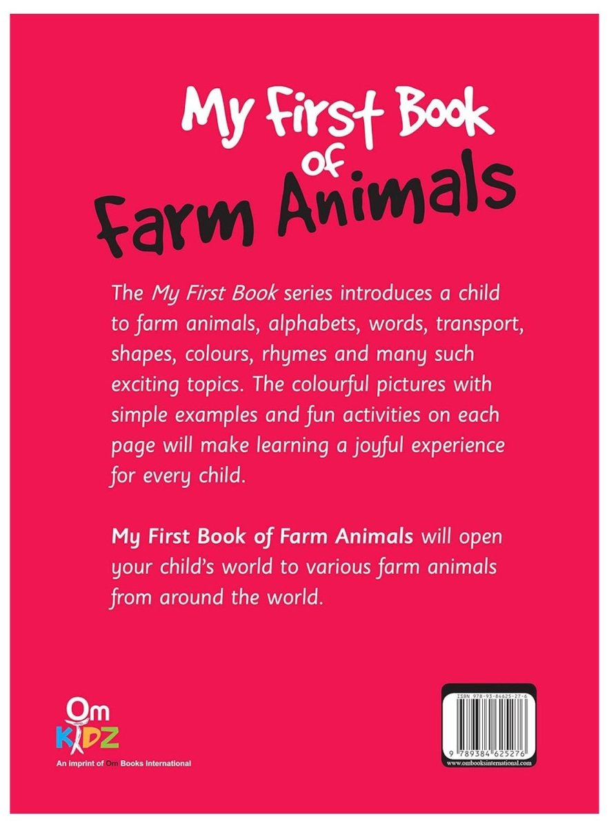 Om Books International My First Book of Farm Animals - 9789384625276