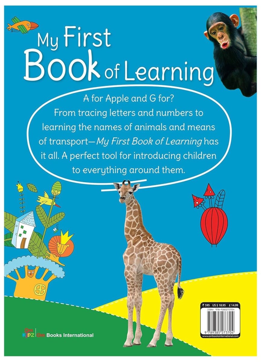 Om Books International My First Book of Learning - 9789385273704