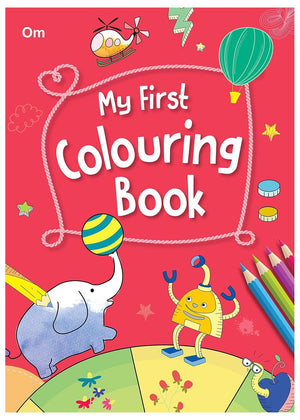 Om Books International My First Colouring Book - 9789352766727