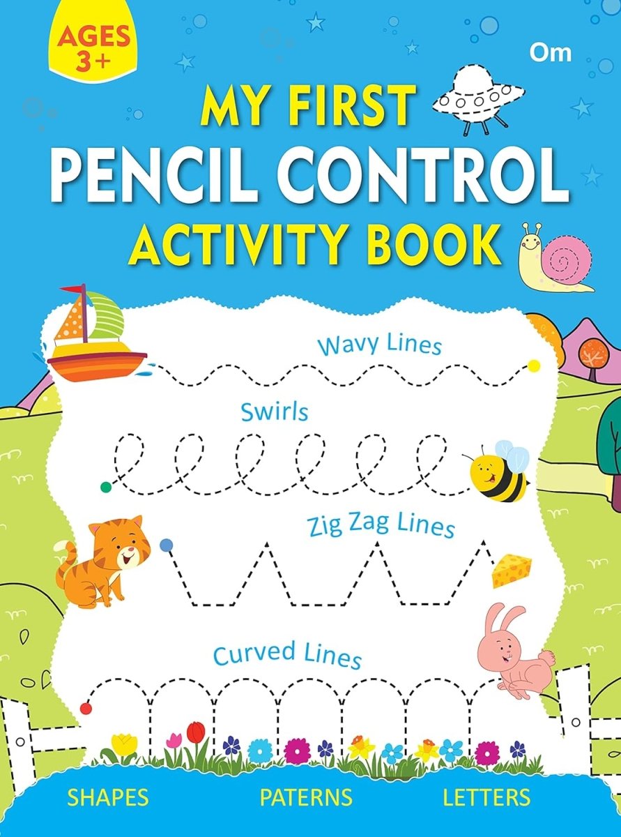 Om Books International My First Pencil Control Activity Book - 9789353762599