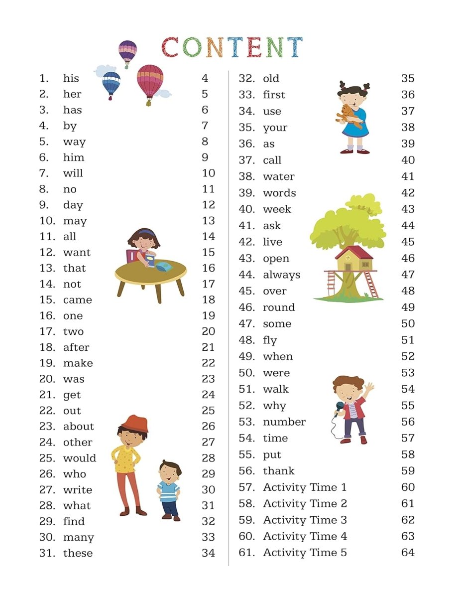 Om Books International My First Sight Words and Sentences Level- 2 - 9789353761141