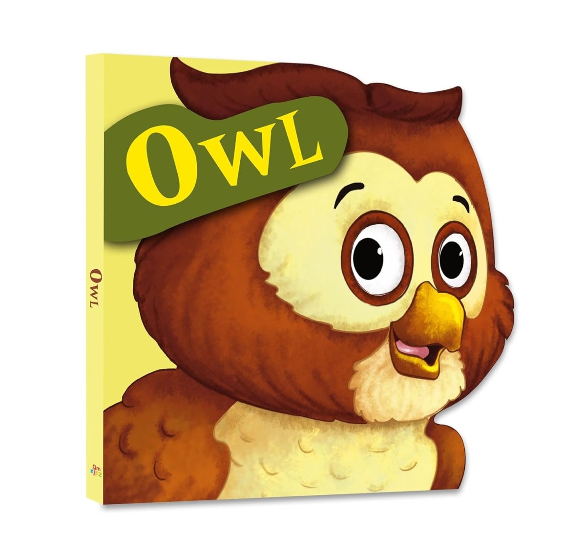 Om Books International Owl ( Animals and Birds )- Cutout Board Books - 9789352760107