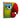 Om Books International Parrot ( Animals and Birds )- Cutout Board Books - 9789384119089