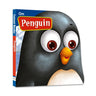 Om Books International Penguin ( Animals and Birds )- Cutout Board Books - 9789384119058